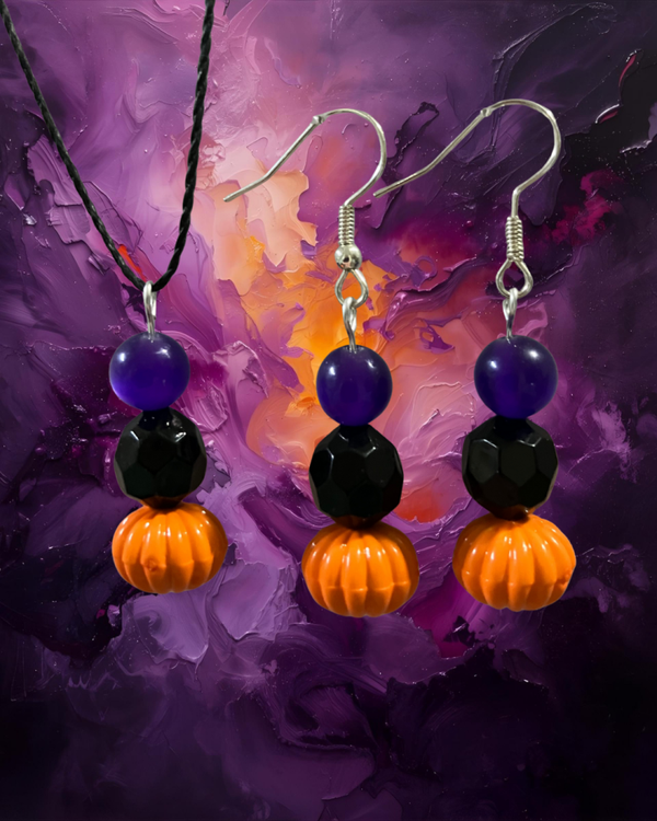 Purple, Black & Pumpkin Classic Drop Set