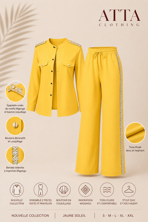 Ensemble Jaune Soleil