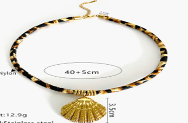 # 33 Strand Schelp Ketting