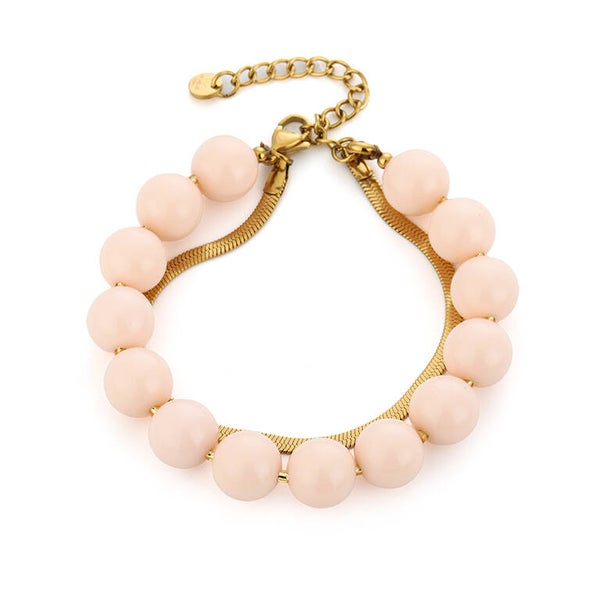 # 62 L.KHAKI met goud armbandje