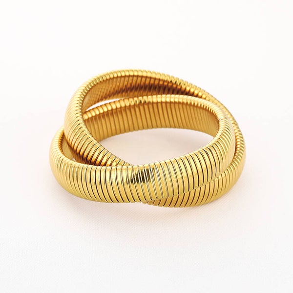 # 80 snake bangel goud 2.0