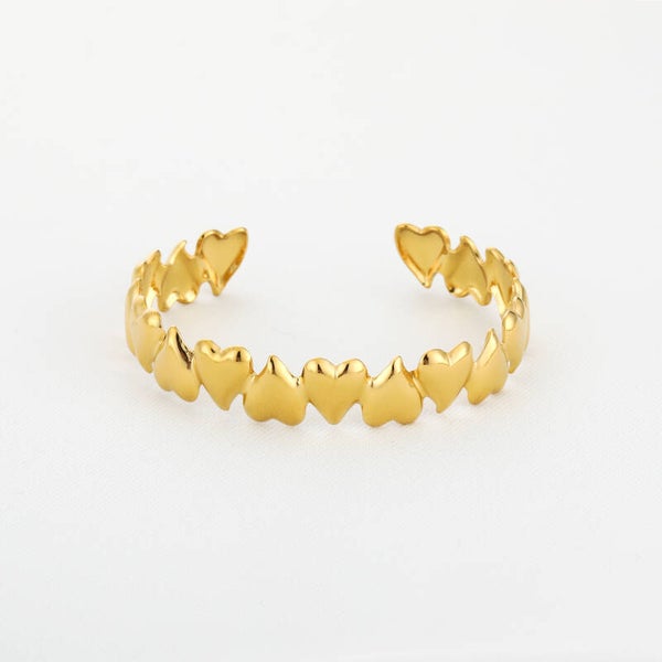 # 76 trendy harten bangel goud