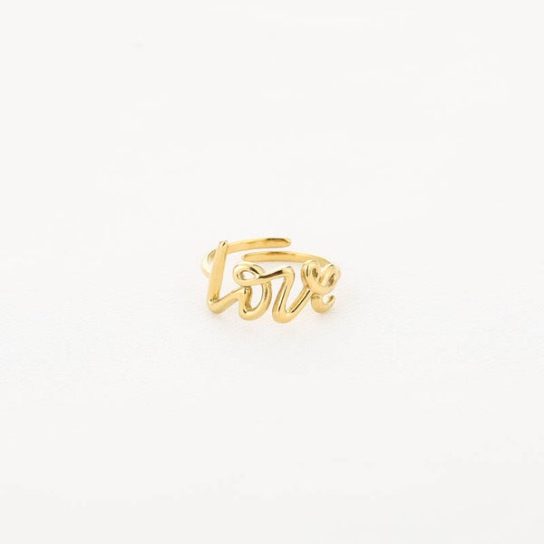 # 93 love ring goud