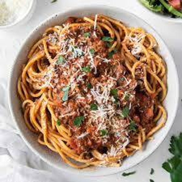 Pasta bolongnese