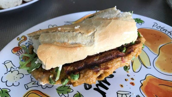 Broodje visburger