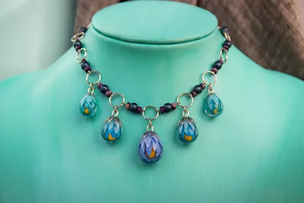 Collier "Blauer Himmel"