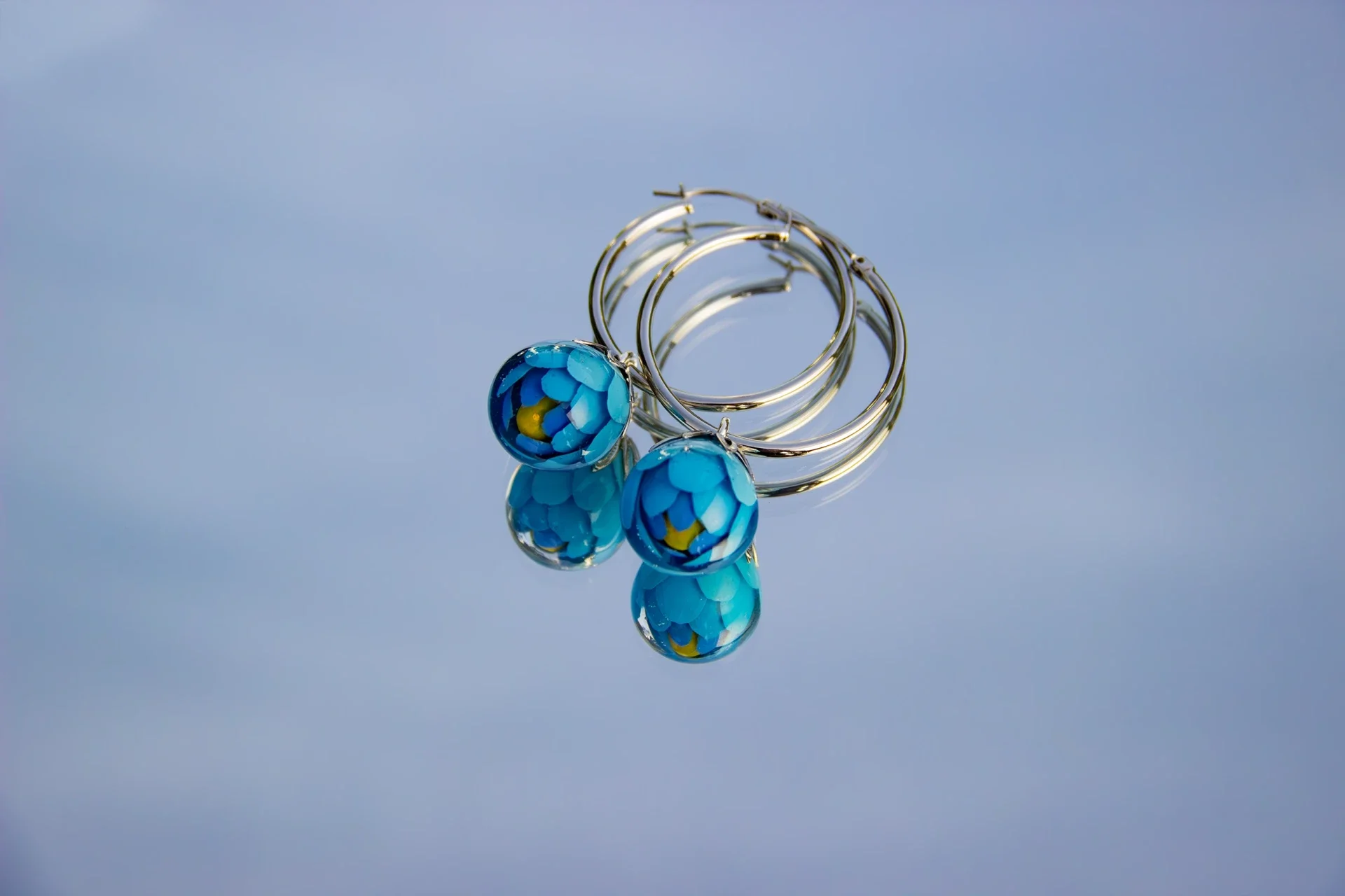 Ohrringe "Blaubeere"