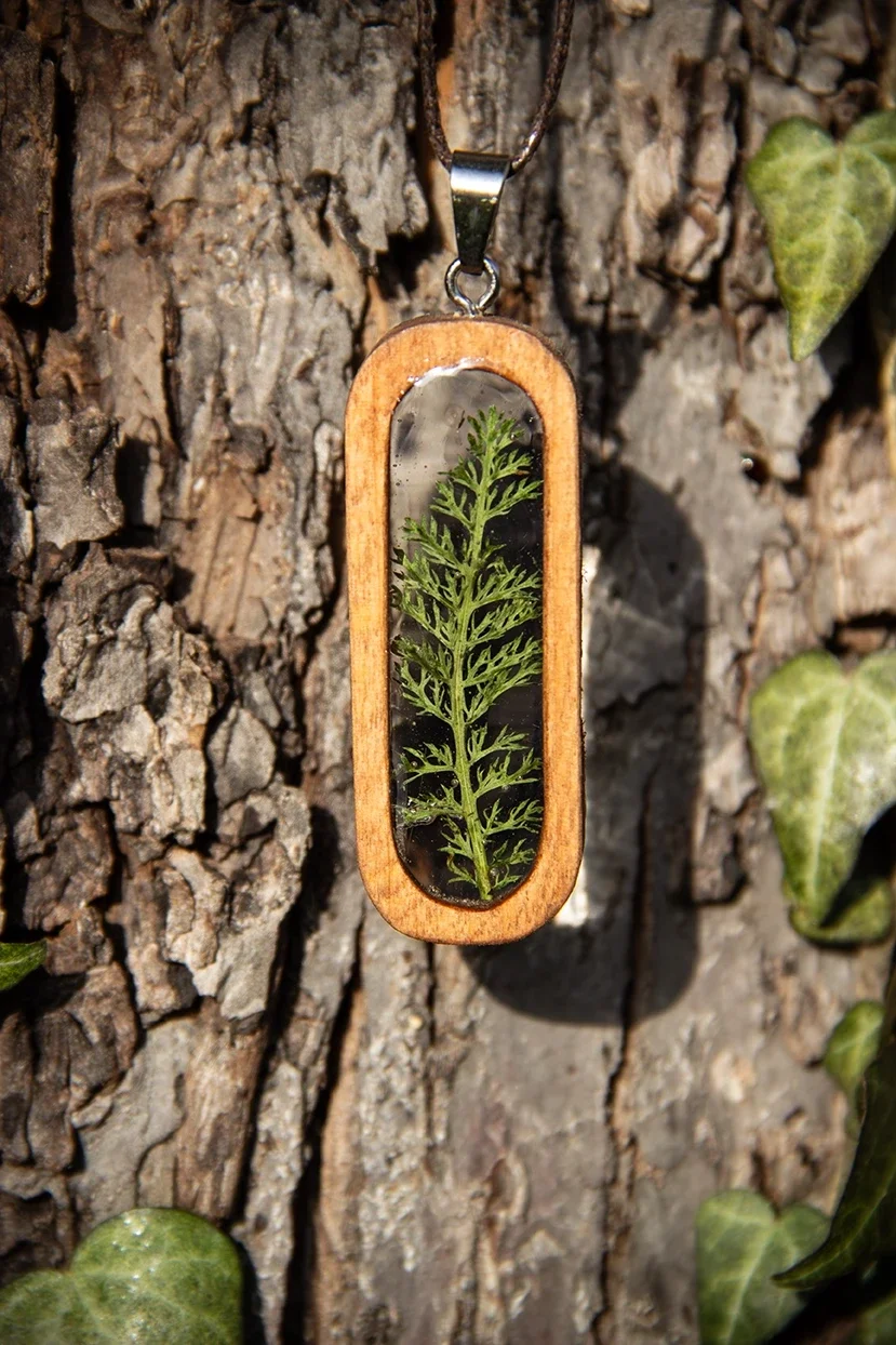 Holzanhänger "Schafgarbe"