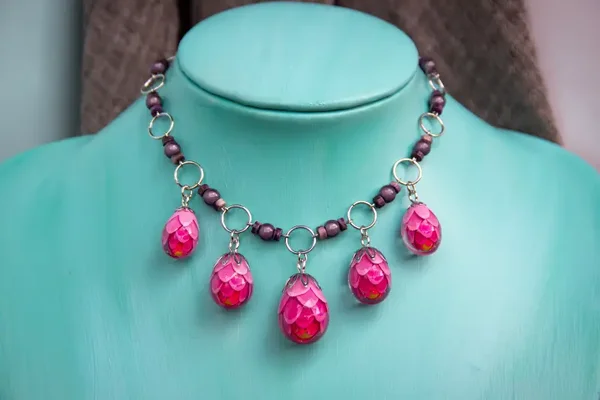 Collier "Pink Panther"