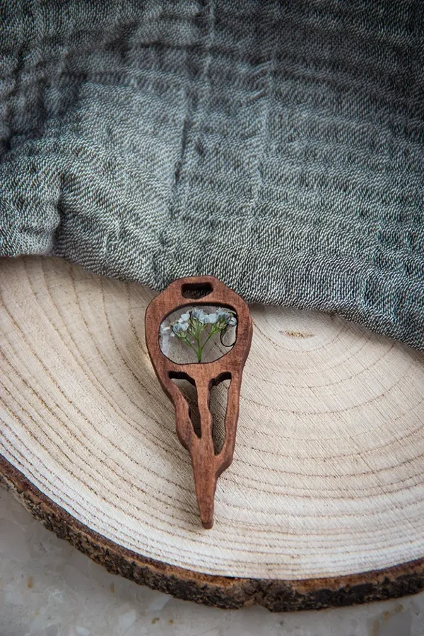 Holzanhänger "Schlüssel"