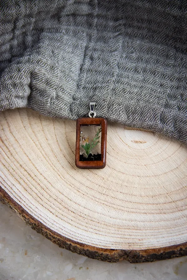 Holzanhänger "Taubnessel"