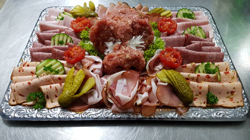 Wurstplatte Partyservice Hamburg Catering