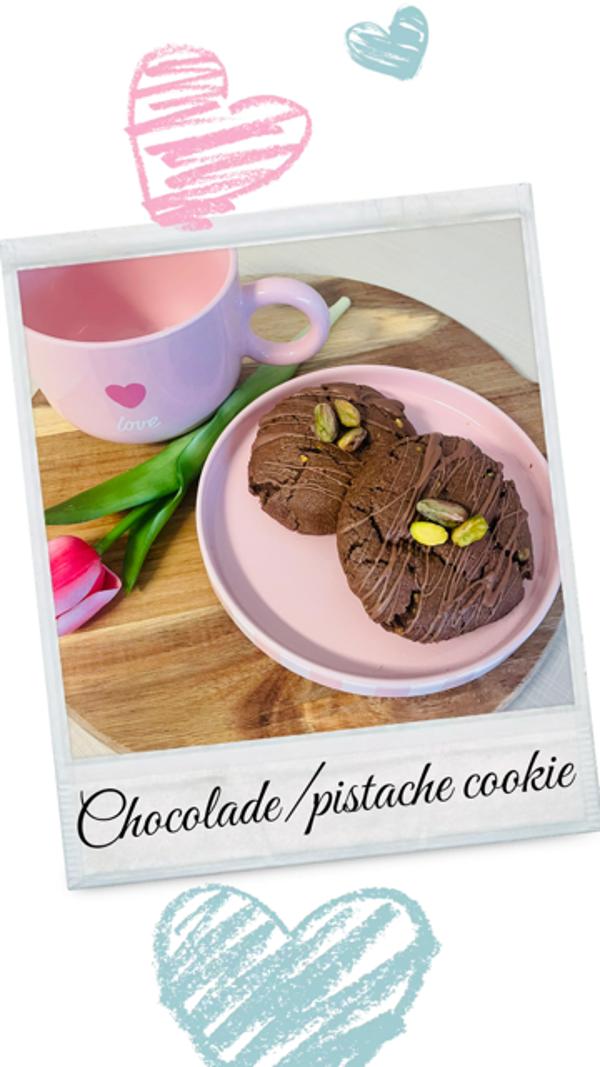 cookie chocolade/pistache