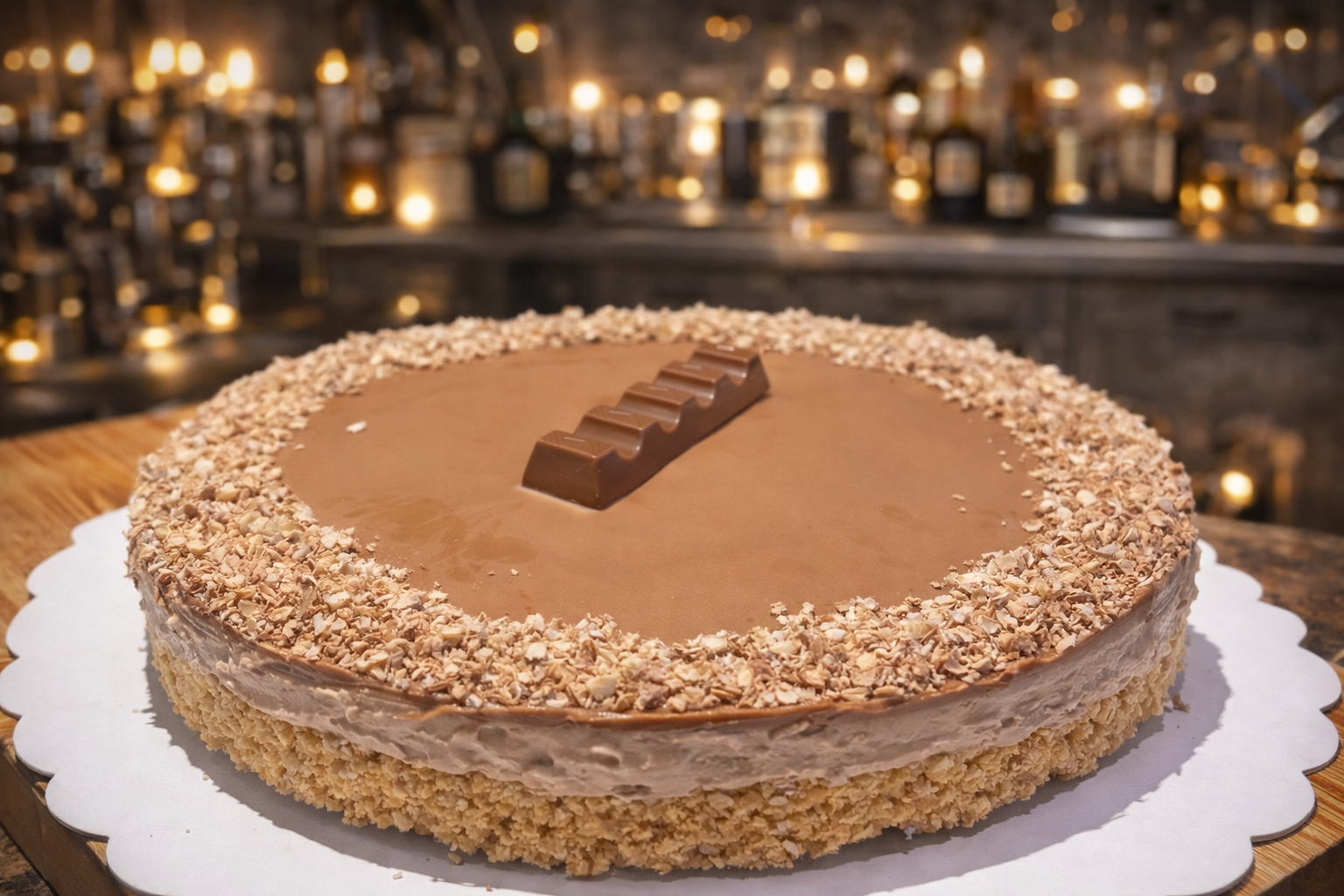 kinderchocolade cheesecake