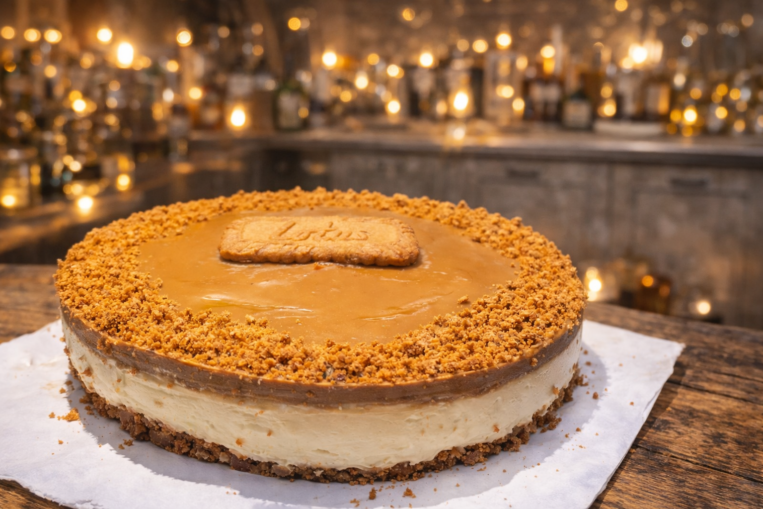 Biscoff/Speculaas cheesecake