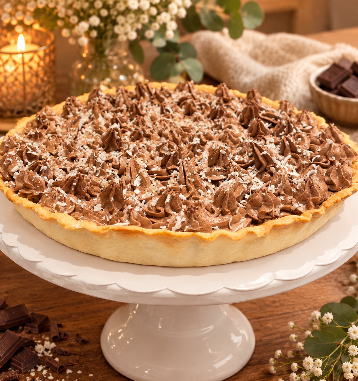 Chocomousse taart