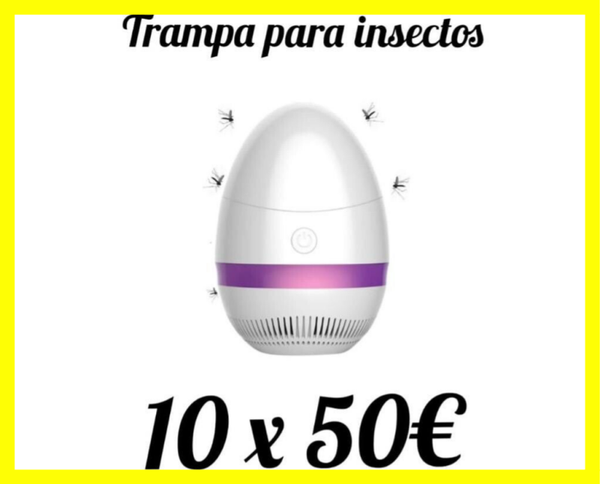 TRAMPA PARA INSECTOS