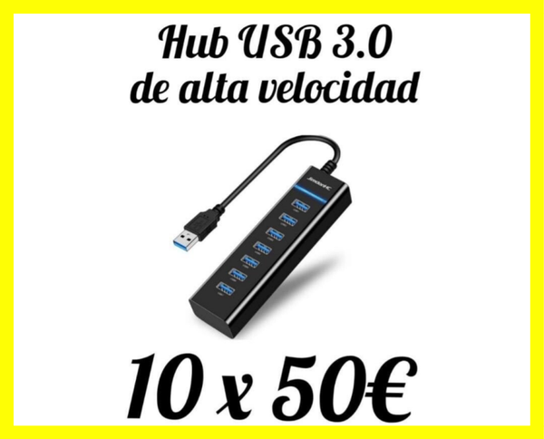HUB USB 3.0 DE ALATA VELOCIDAD