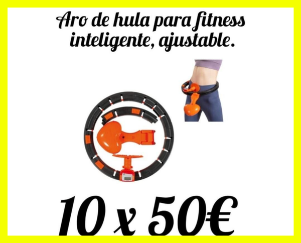 ARO DE HULA PARA FITNESS INTELIGENTE, AJUSTABLE