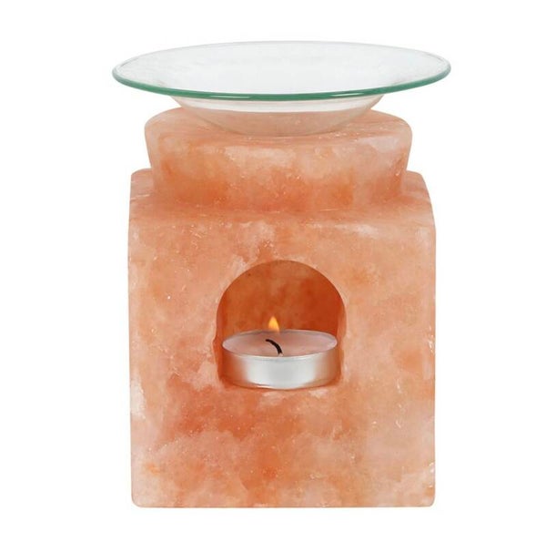 Cube salt burner