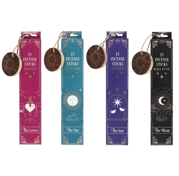 Tarot incense sticks