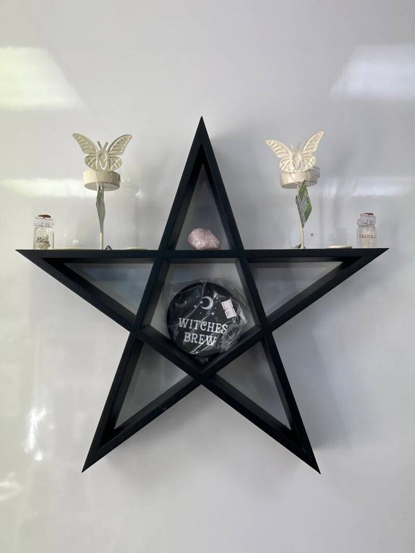 Pentagram shelf