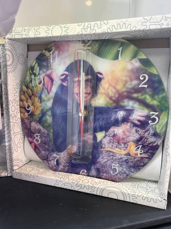 Monkey clock