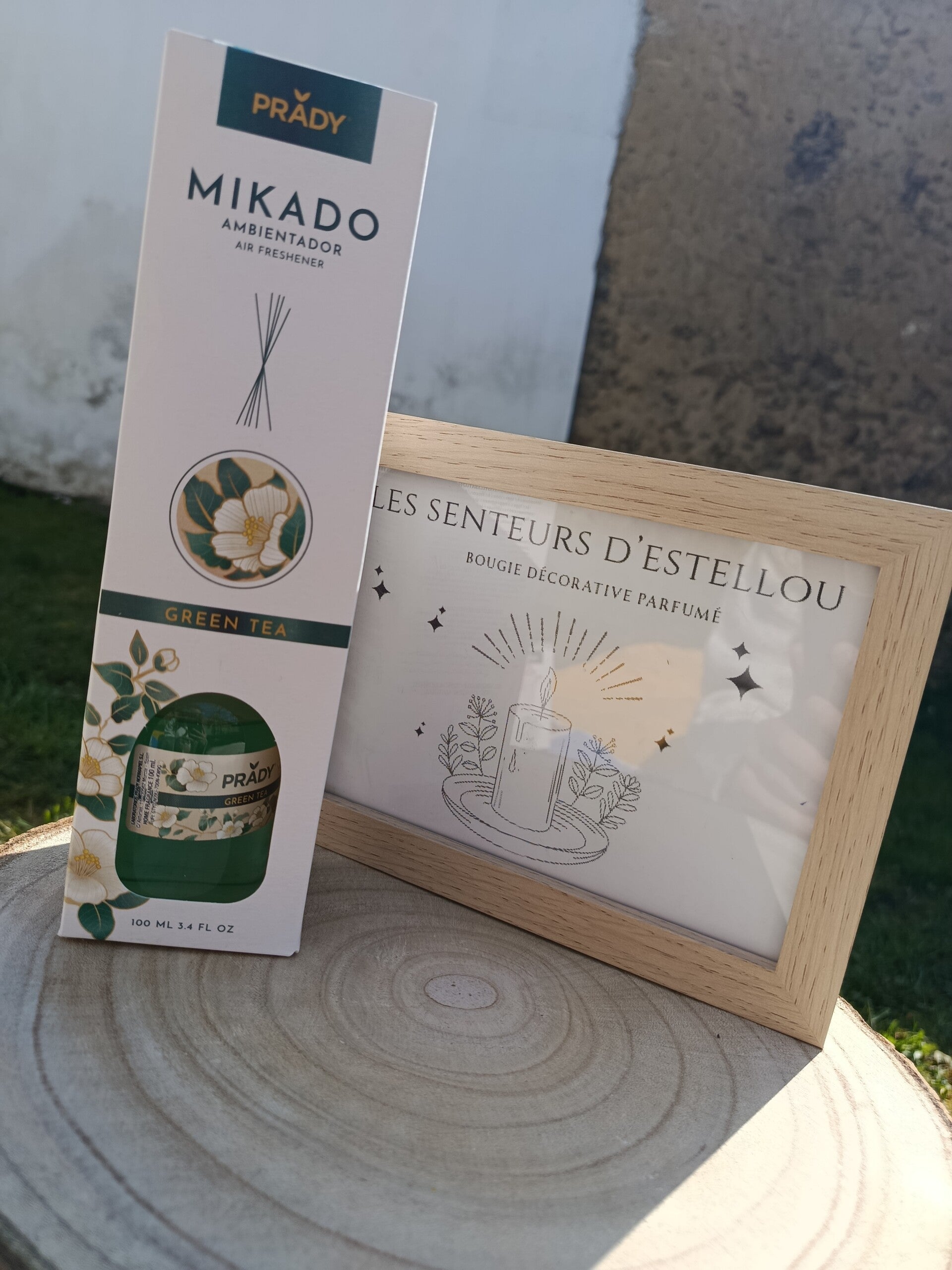 Diffuseur mikado Prady  " thé vert "
