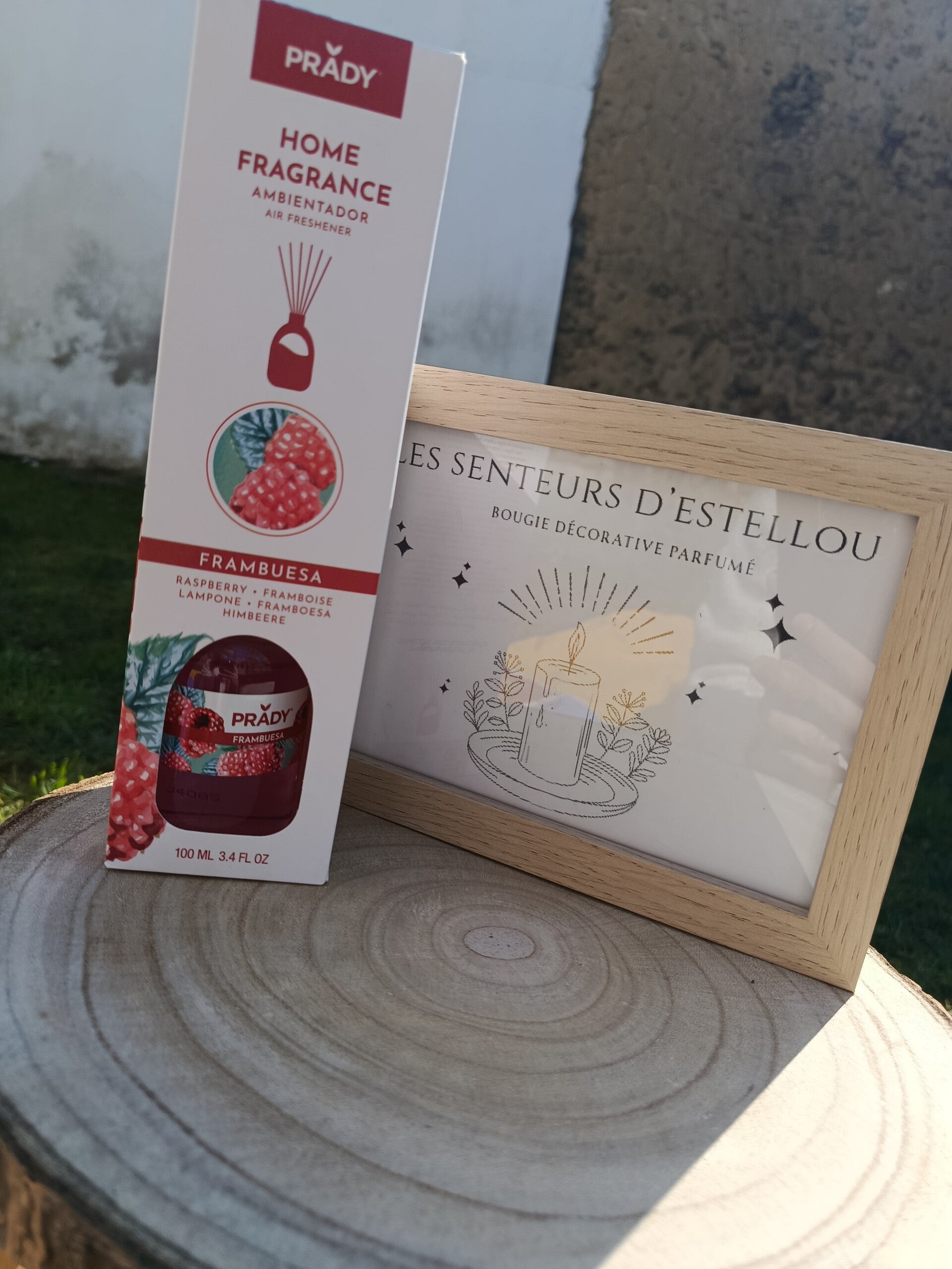 Diffuseur mikado Prady  " framboise "