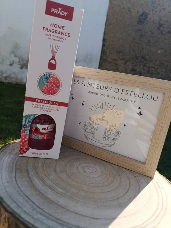 Diffuseur mikado Prady  " framboise "