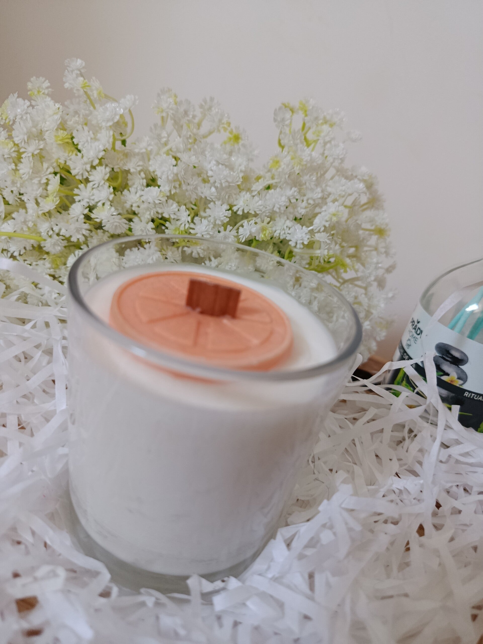 Bougie parfumée Anti moustique citronnelle 180 g