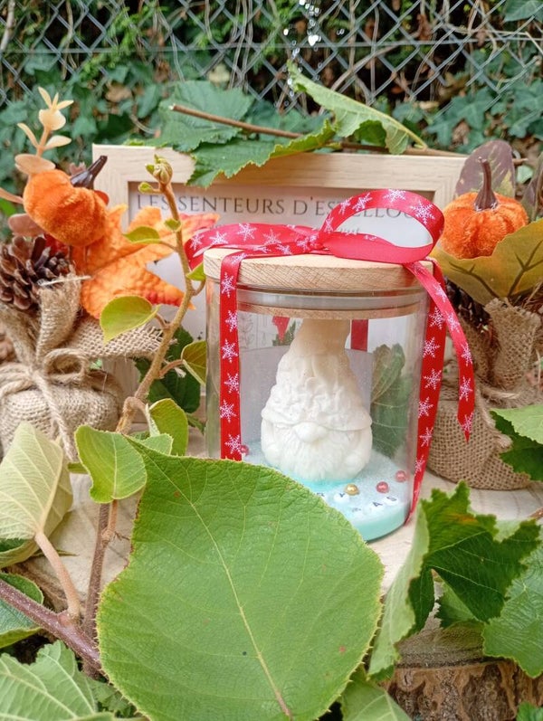 Bougie " Le gnome enchanté" parfum spéculoos