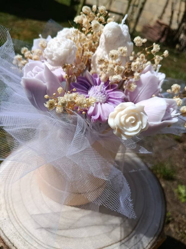 Bouquet fondant parfumé "Harmonie florale " -fleur de cerisier