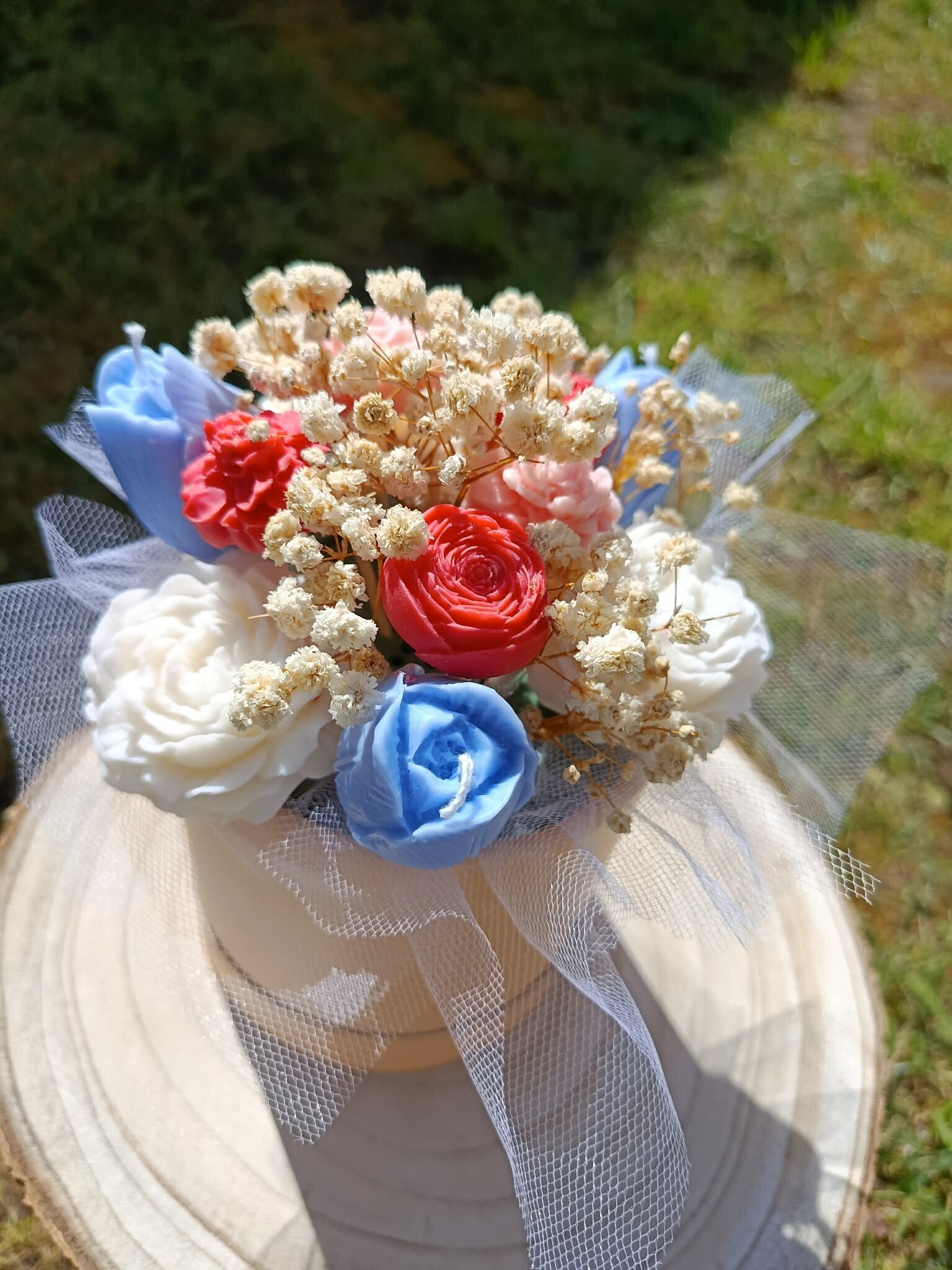 Bouquet fondant parfumé "Harmonie florale " - parfum adoucissant