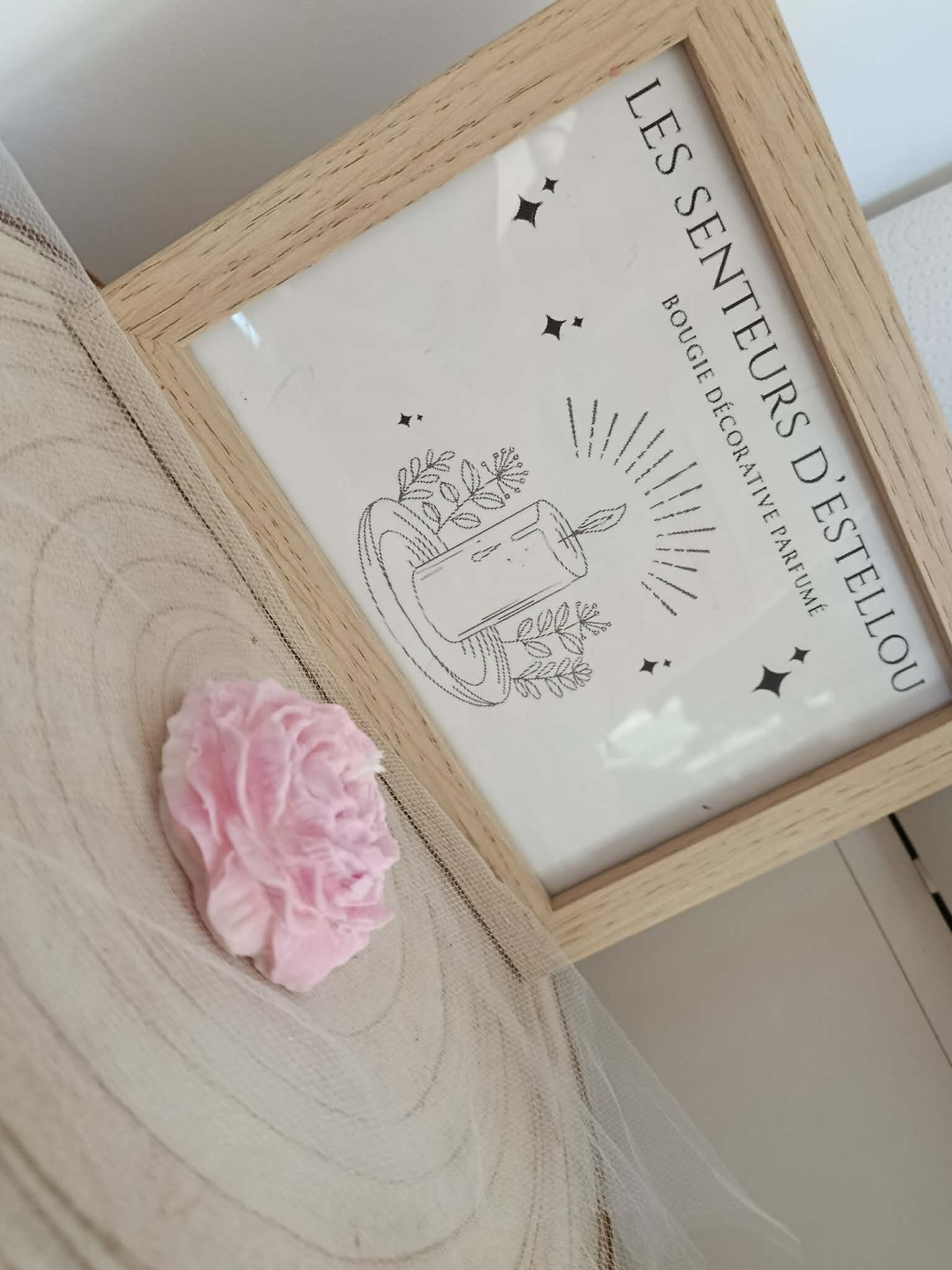 Bougie "Rosée printanière "-parfum sakura