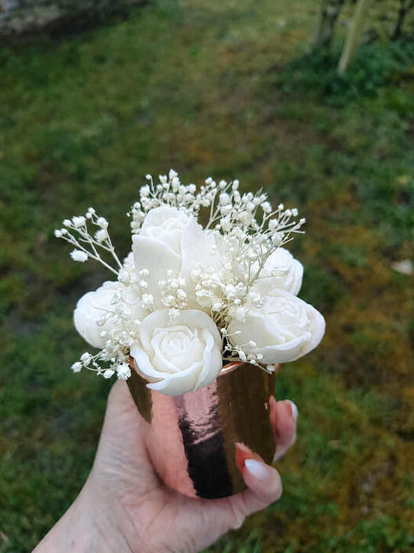 Bouquet parfumée "Signature " white