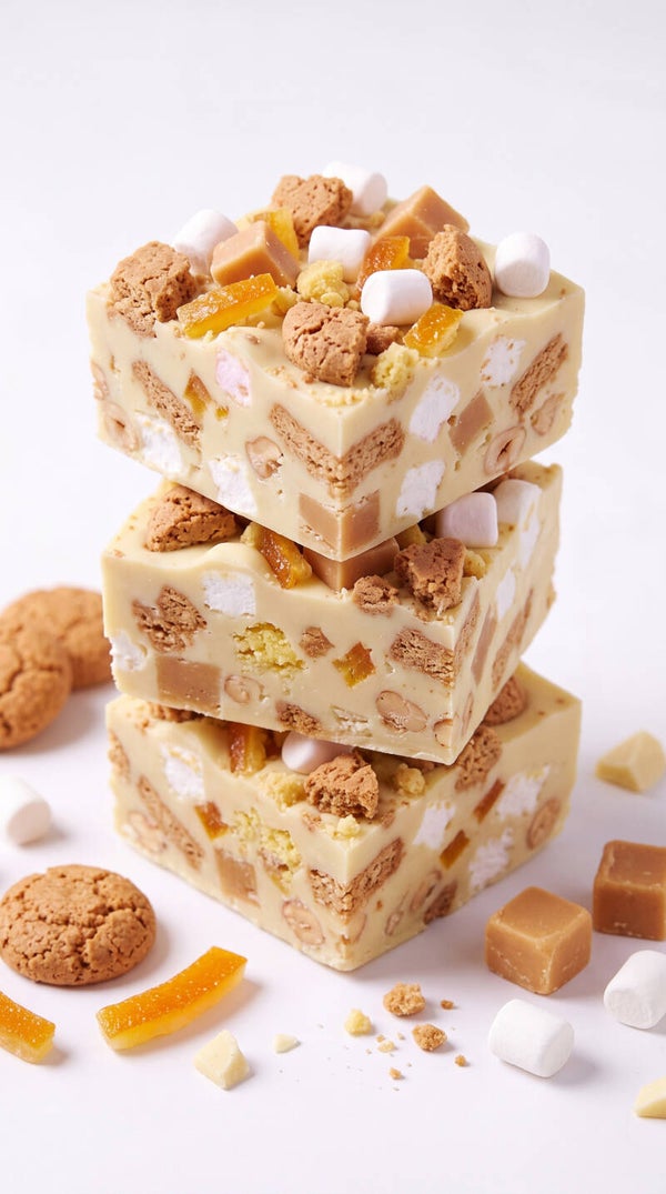Rocky Road Amaretti Fudge
