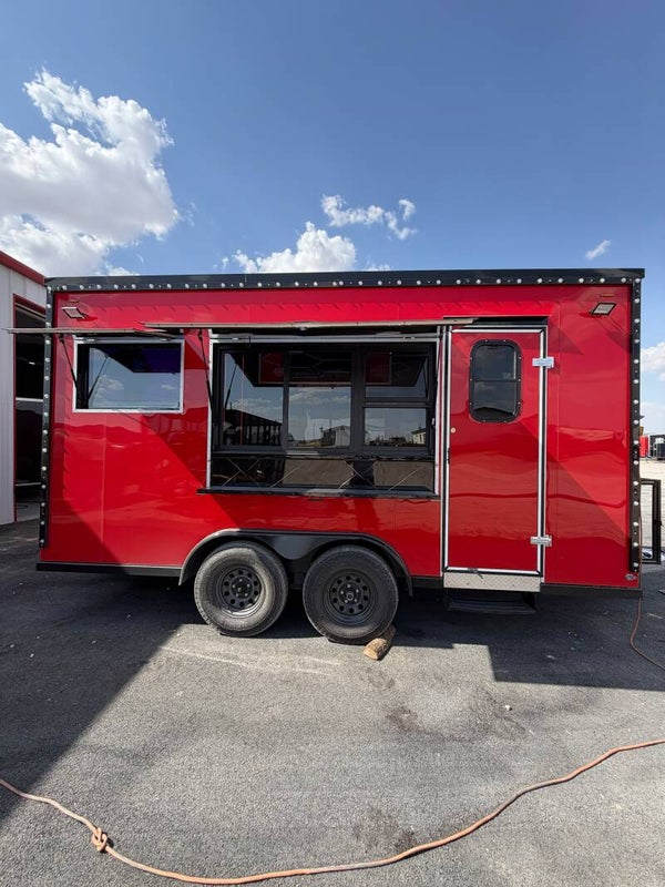 16’ x 8’ Custom Snack Trailer