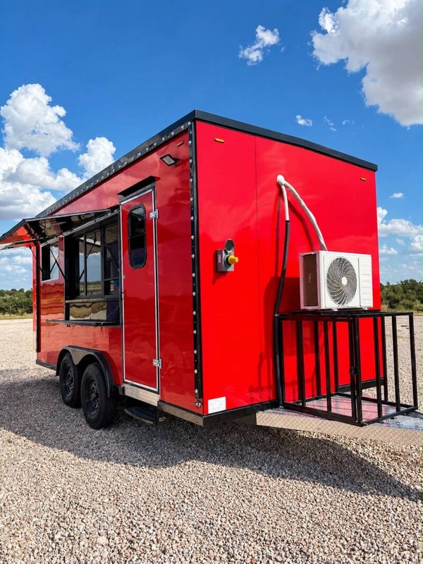 16’ x 8’ Custom Snack Trailer