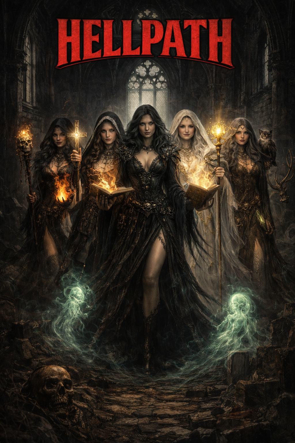 HELLPATH – The Witches of Light High-Gloss Poster