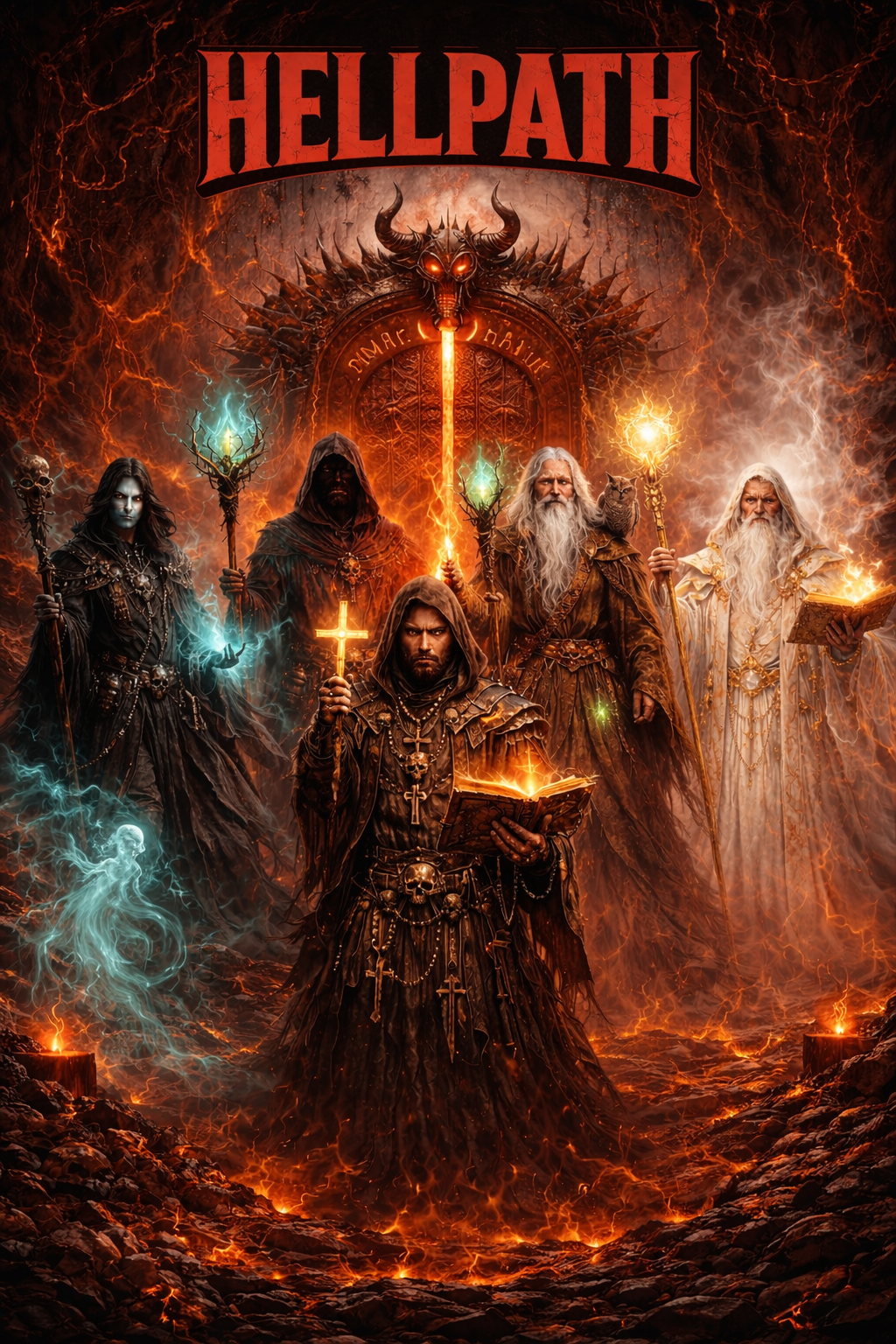 HELLPATH – Heroes of Damnation High-Gloss Poster