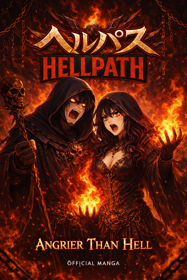 Pre-oder hellpath the official manga " Angrier than hell "