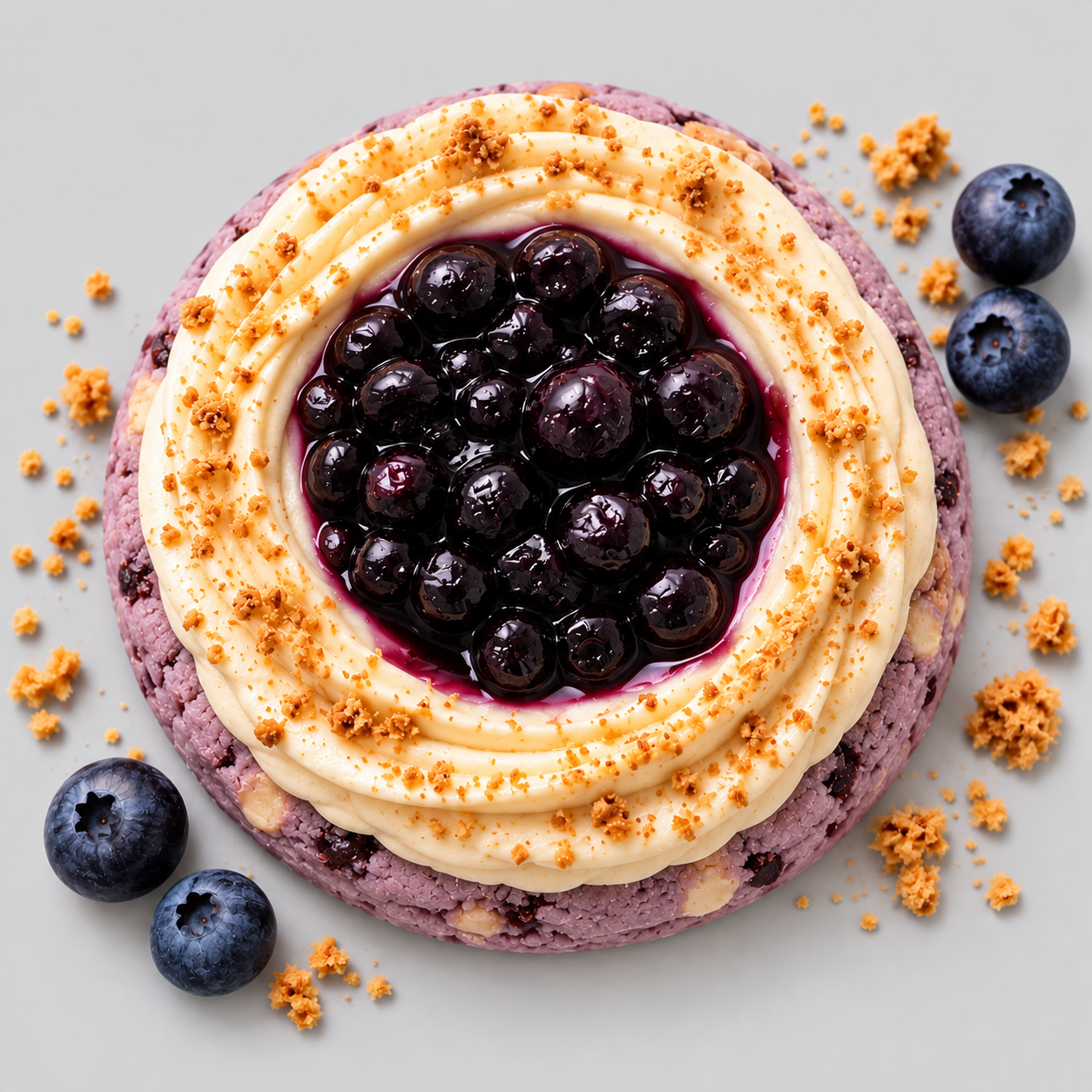 Cheesecake aux bleuets