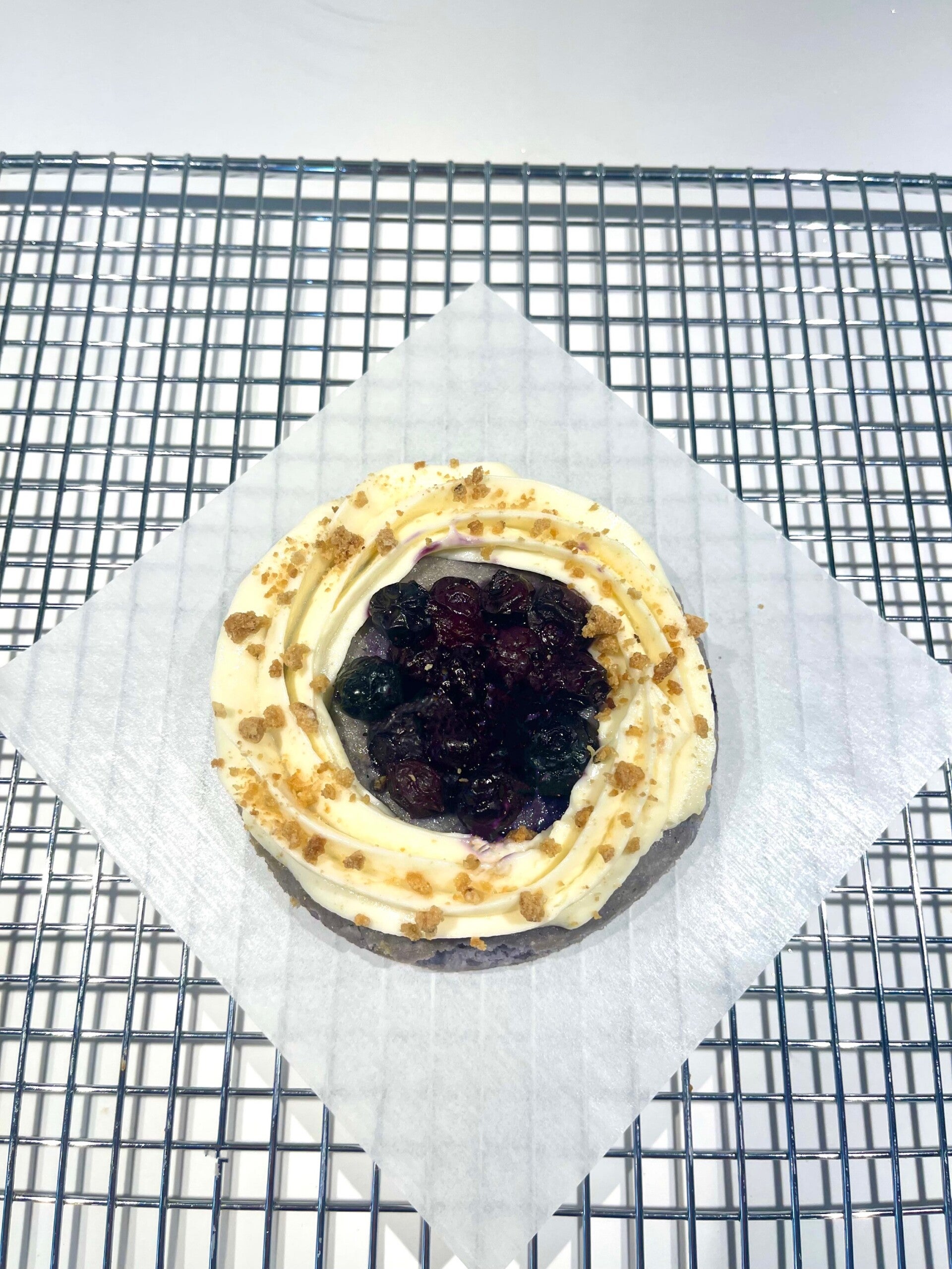 Cheesecake aux bleuets