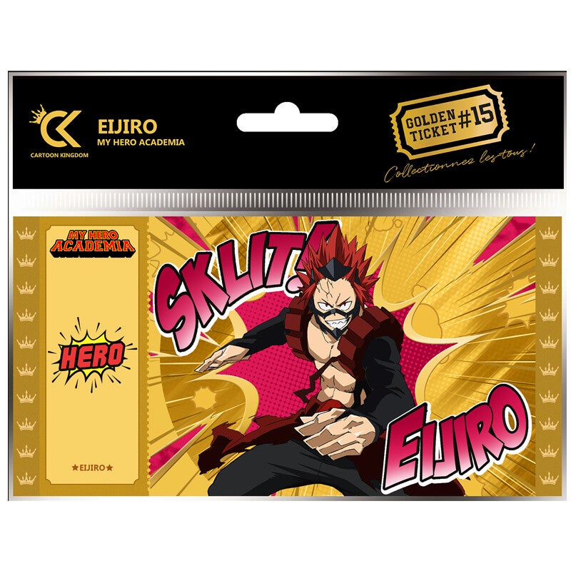 My hero Academia : Golden ticket Eijiro Kirishima V2 #GTT