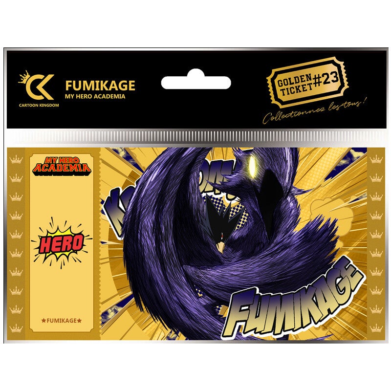 My hero Academia : Golden ticket Fumikage Tokoyami V2 #GTT