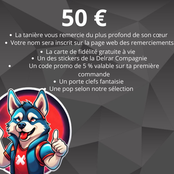 la tanière s'invite chez toi #DON