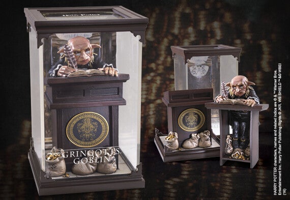 Harry potter : Diorama Goblin de Gringotts #REPL