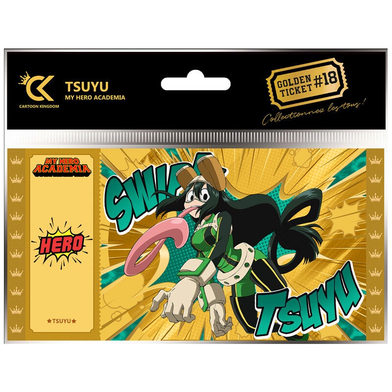 My hero Academia : Golden ticket Tsuyu Asui V2 #GTT
