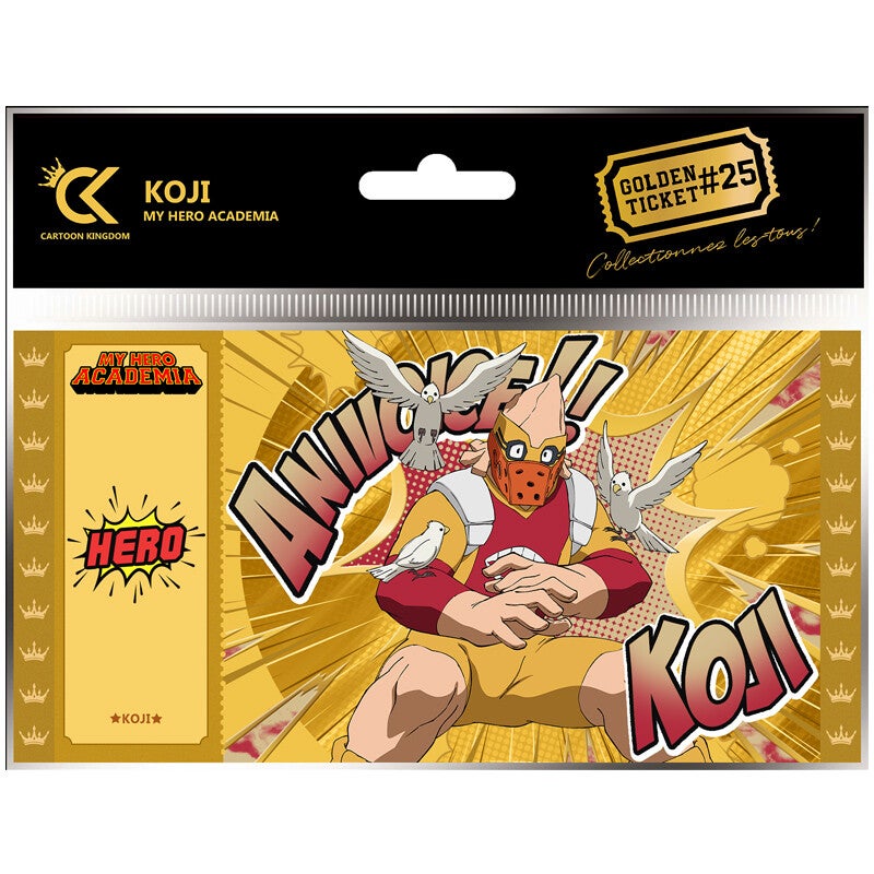 My hero Academia : Golden ticket Koji Kodda V2 #GTT